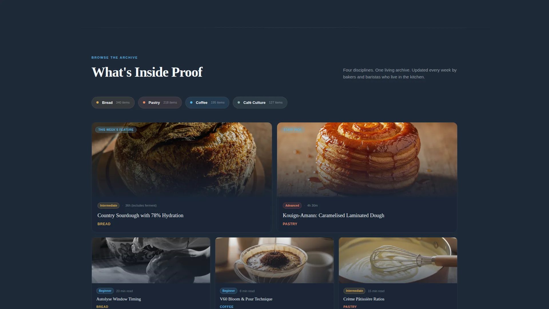 Modular Bakery & Café App Landing Page Template