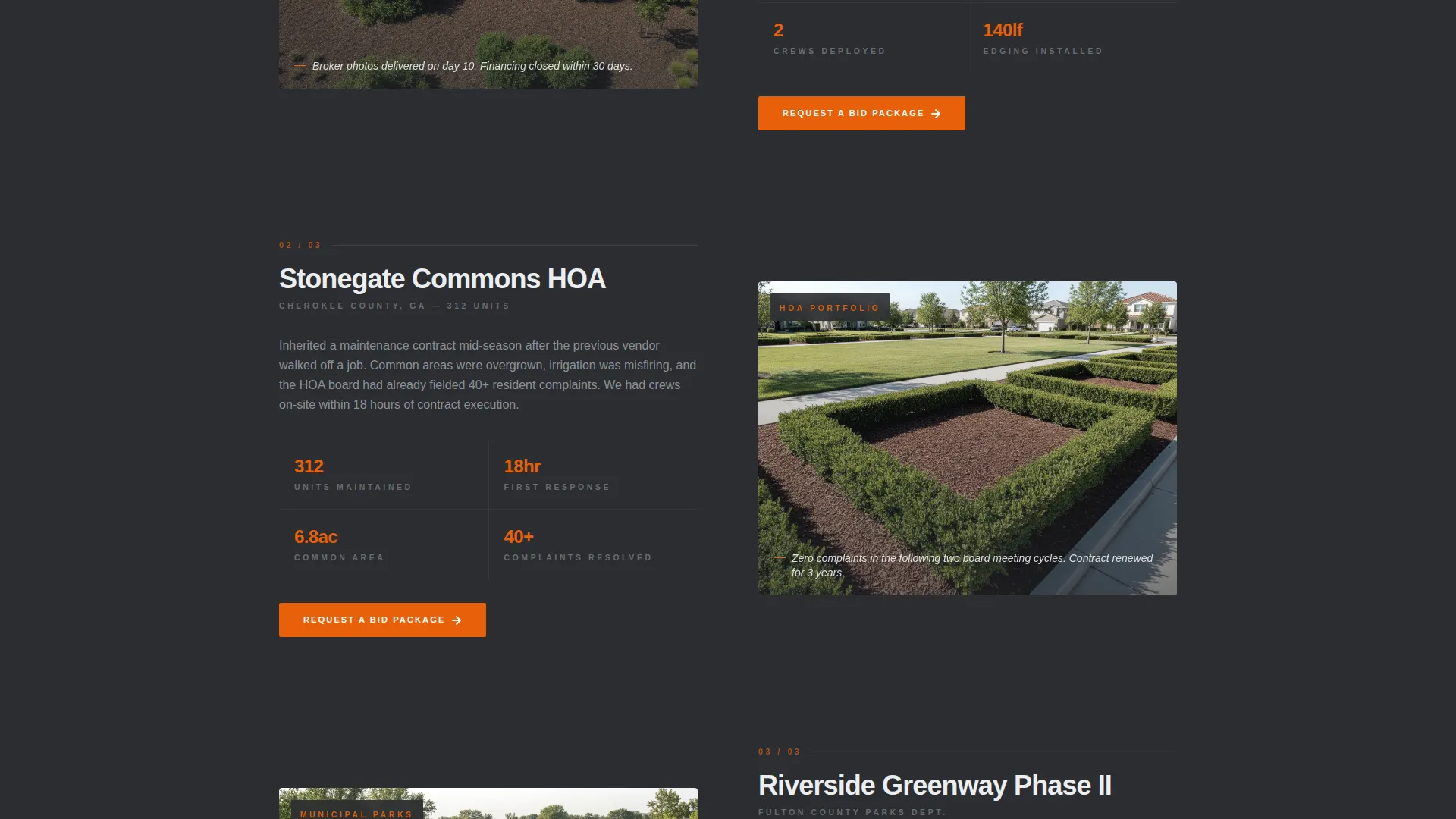 Landscaper Professional Website Template