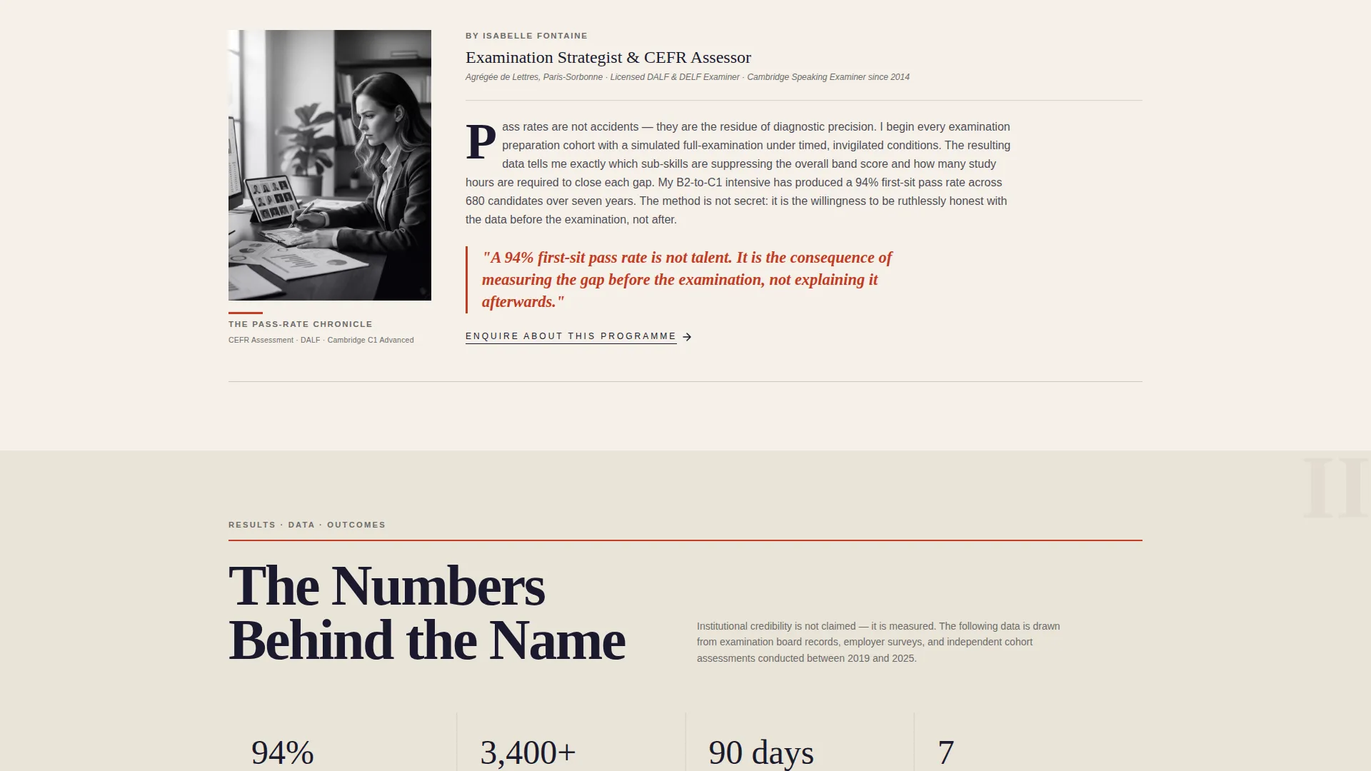 Language School Marketing Directory Website Template