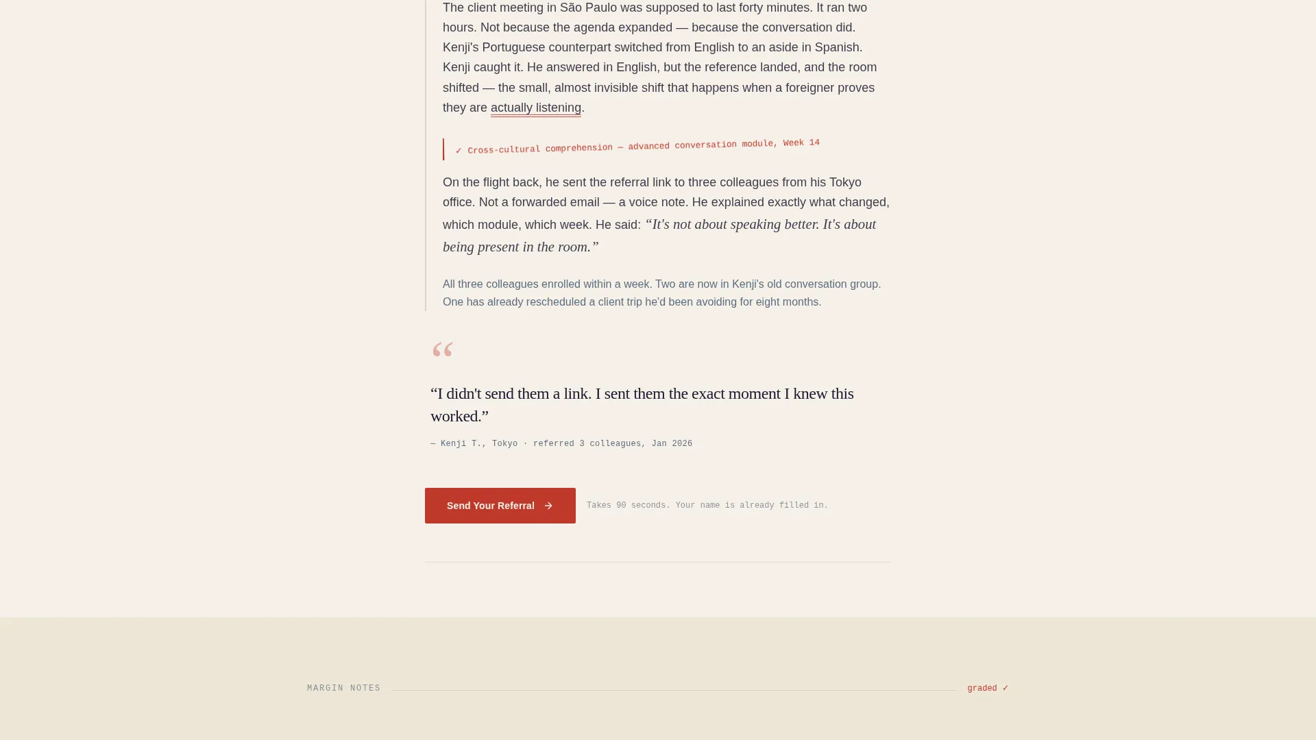 Specialist Language School Marketing Professional Website Template