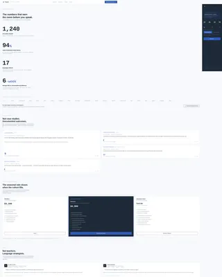 Language School Marketing Pricing & Packages Website Template