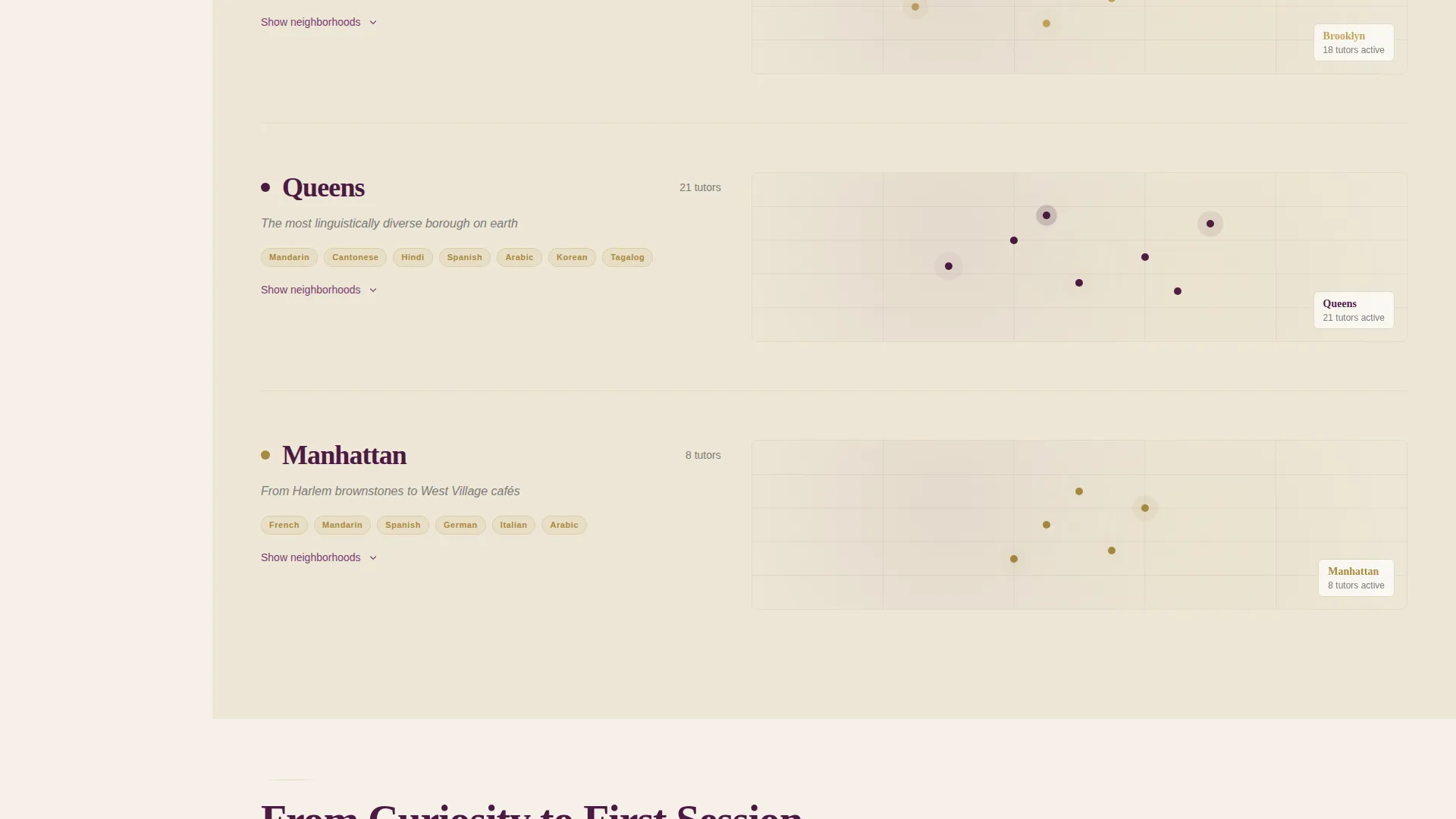 Language Teacher Professional Website Template
