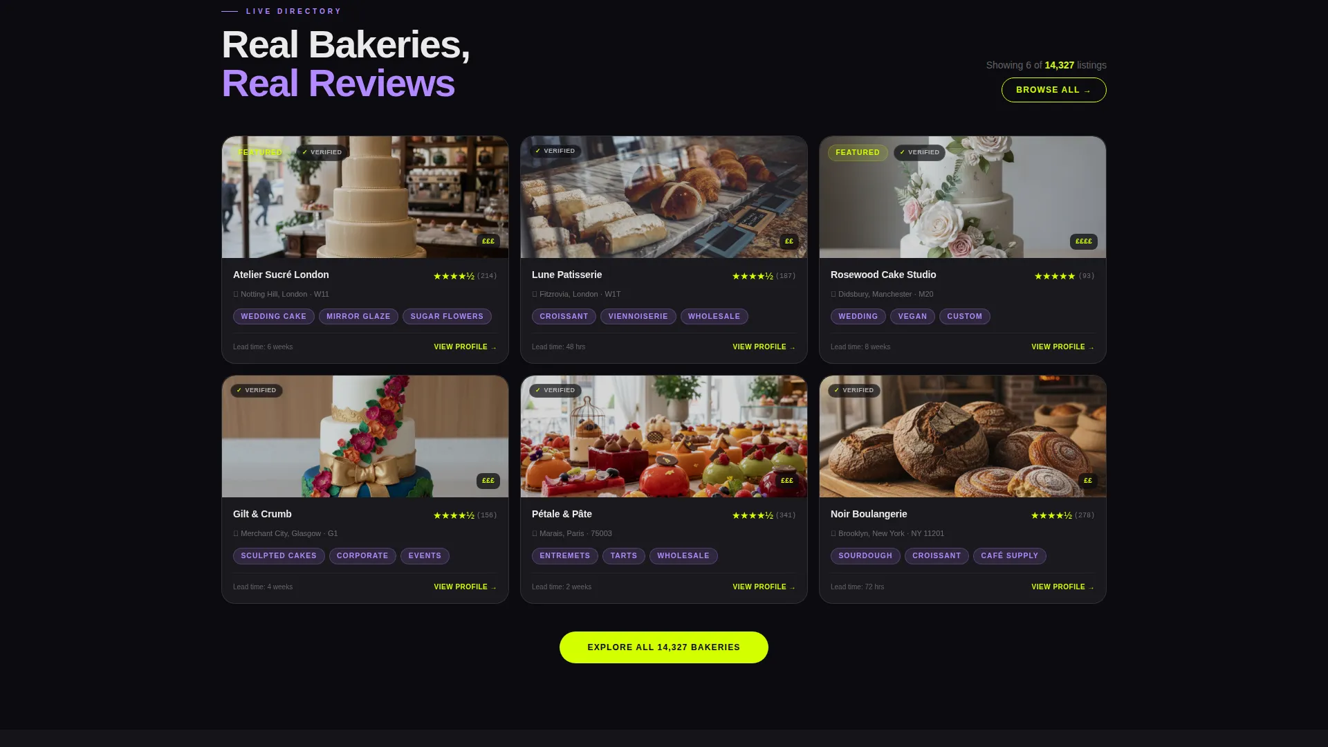 Directory & Marketplace Platforms Directory Website Template