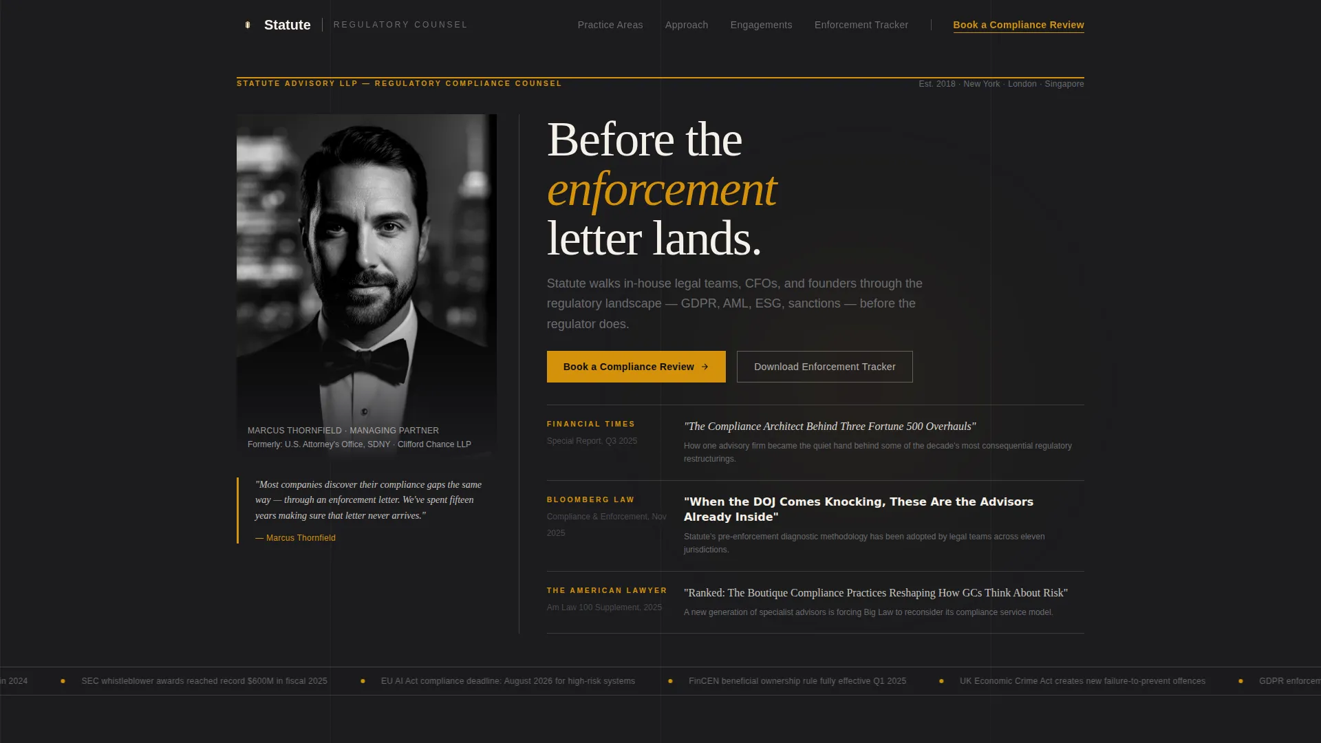 Legal Consulting Booking Website Template
