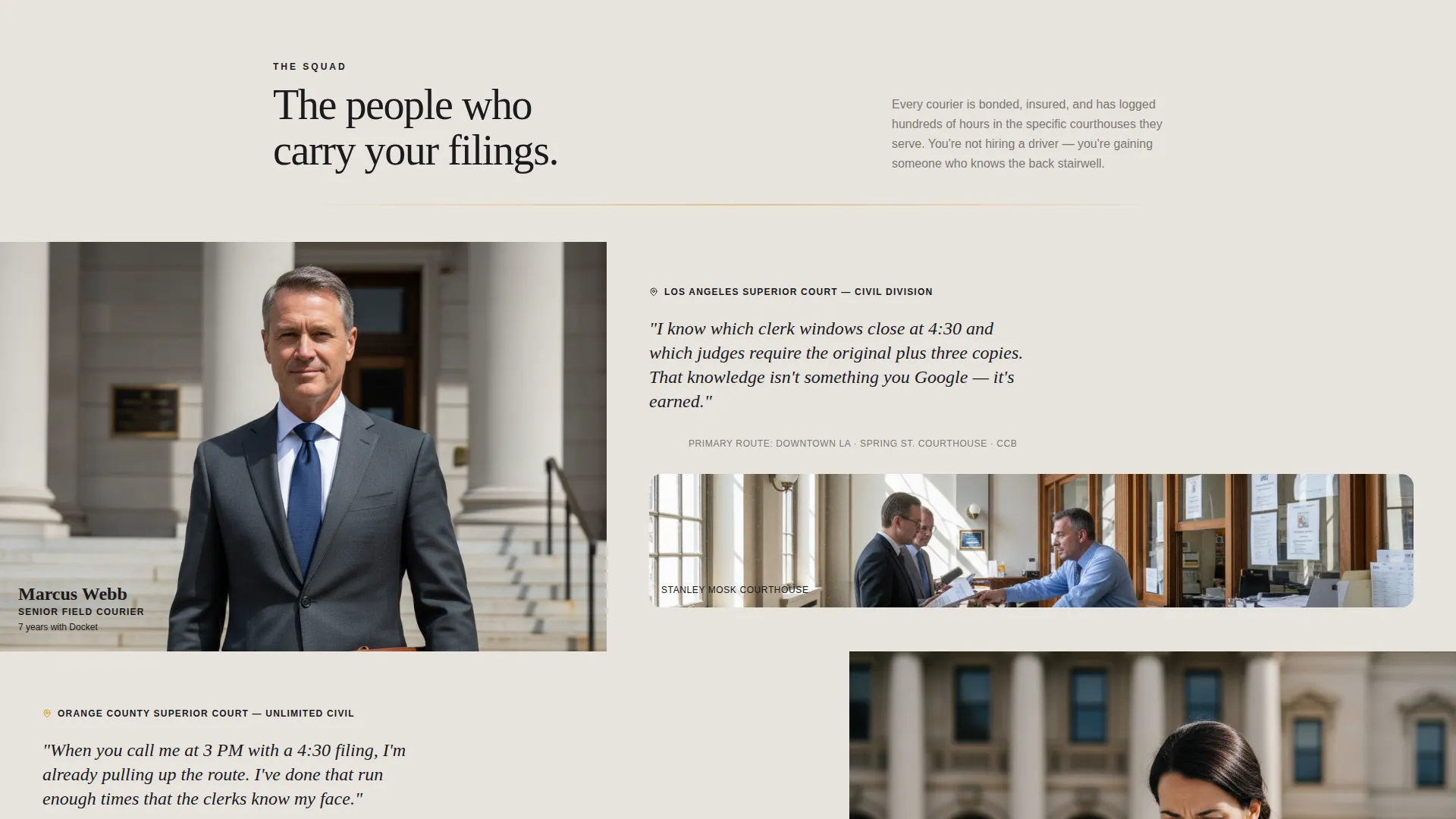 Notary & Legal Support Specialist Reviews Website Template