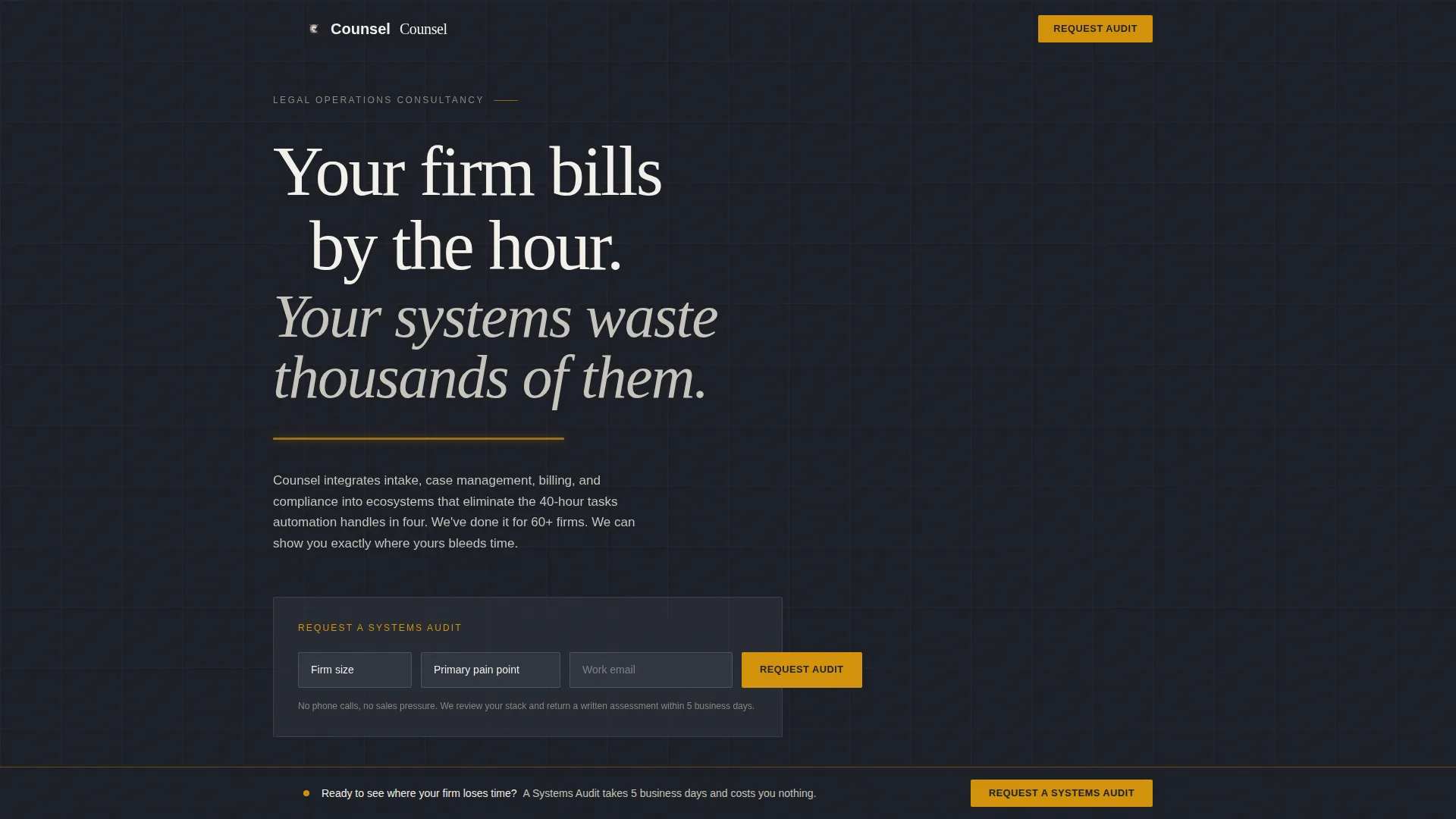 Legal Consulting Reviews Website Template