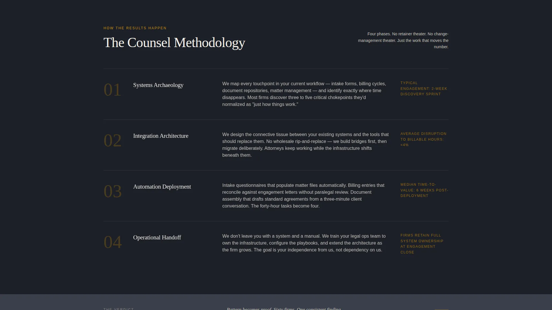 Legal Consulting Reviews Website Template