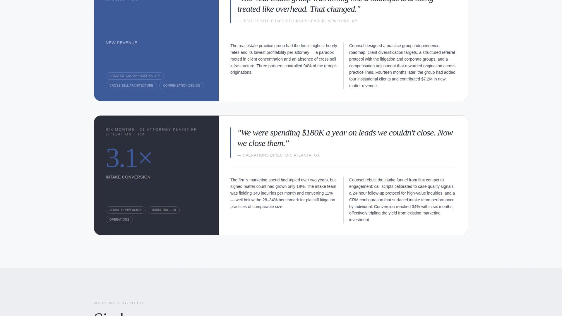 Legal Consulting Specialist Booking Website Template