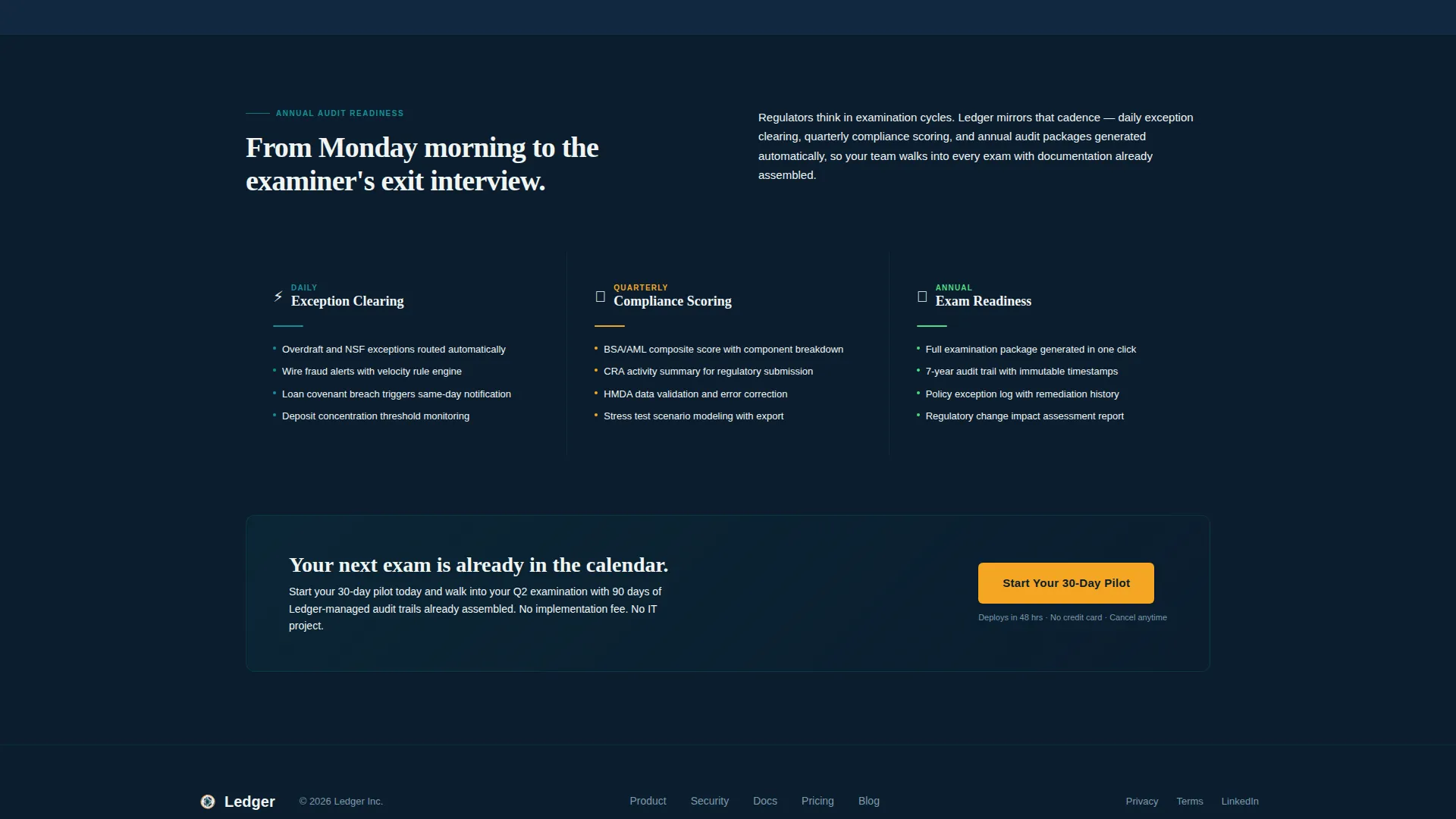 Banking Vertical SaaS Professional Website Template