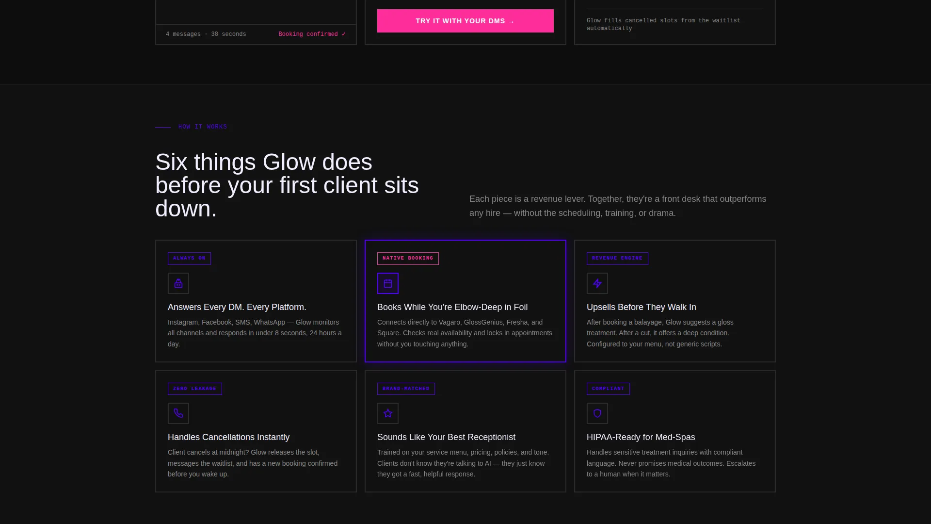 AI for Beauty & Salon Reviews Website Template