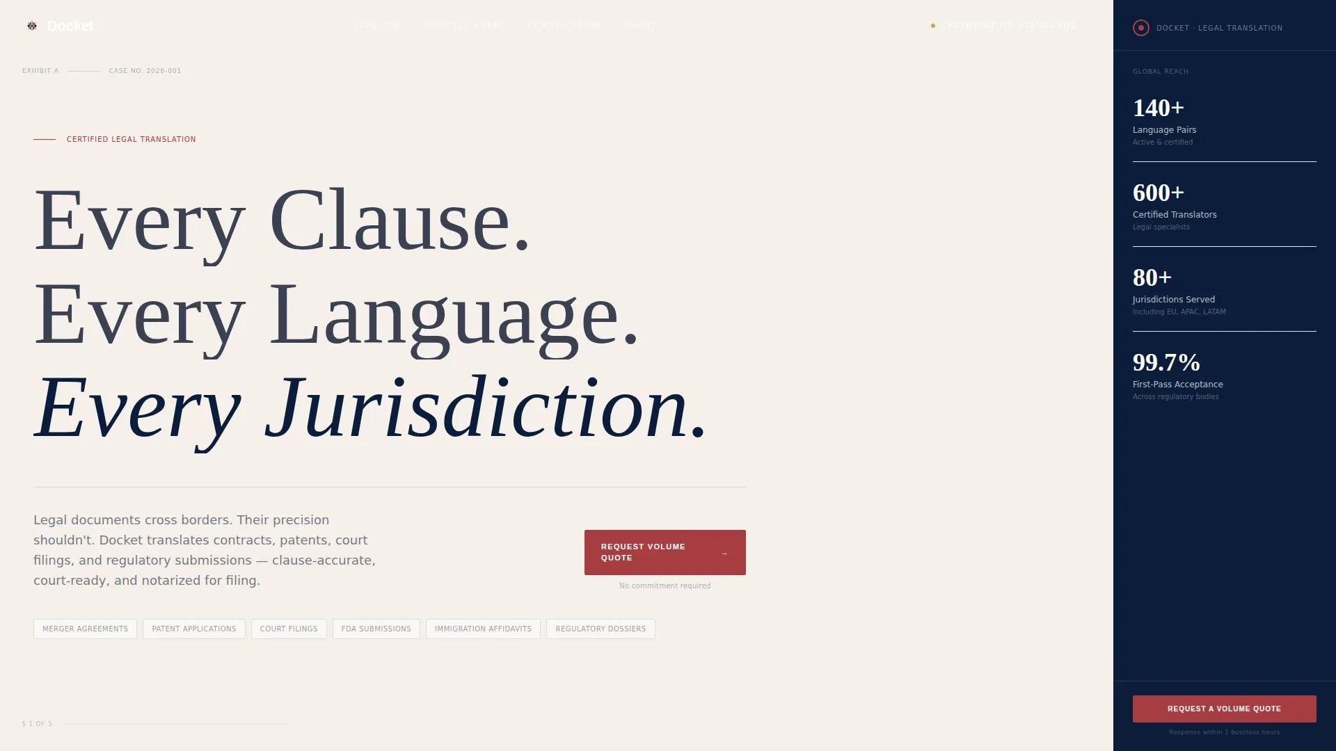 Credible Insurance Consulting Landing Page Template