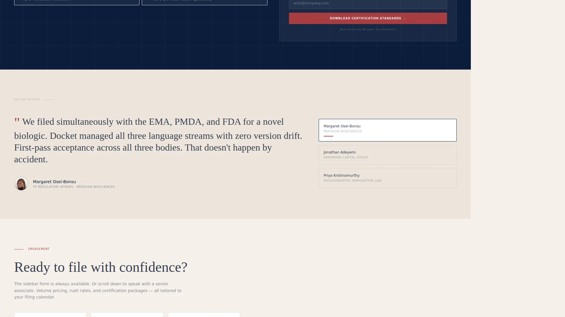 Credible Insurance Consulting Landing Page Template