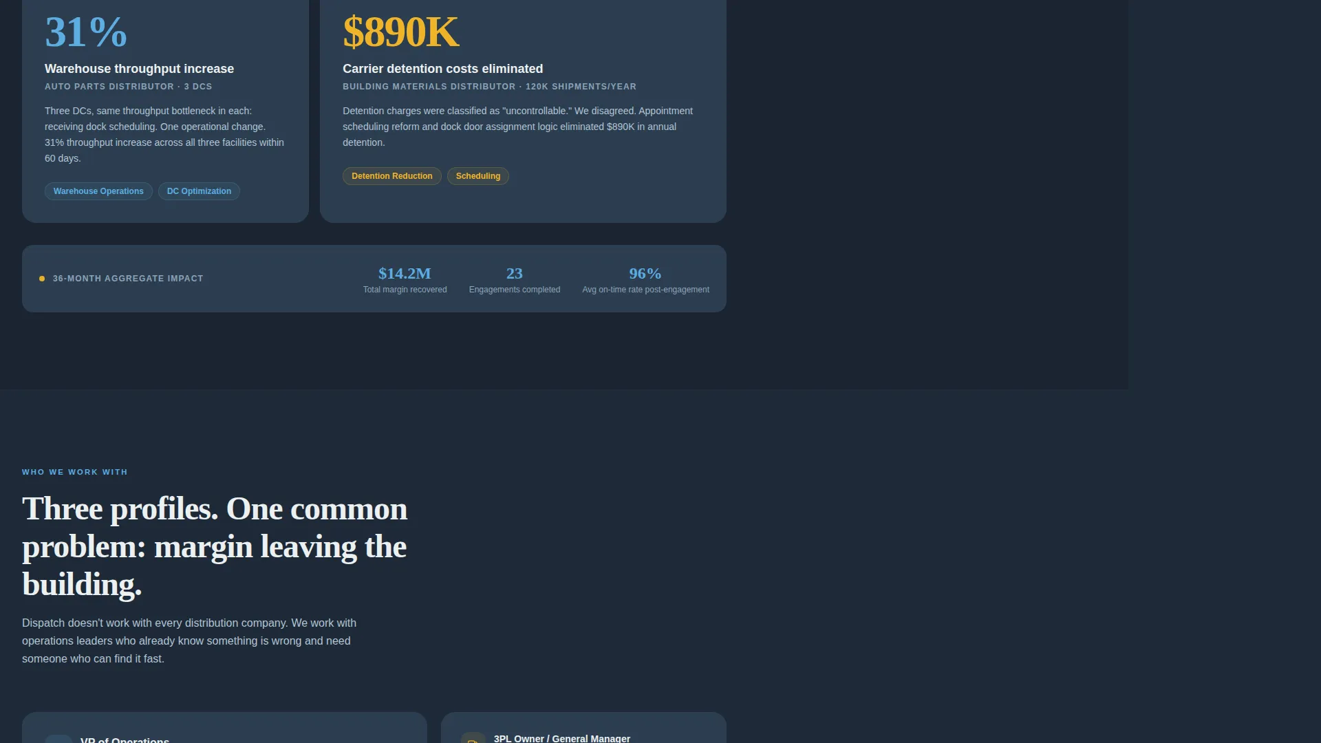 Logistics Consulting Careers Website Template