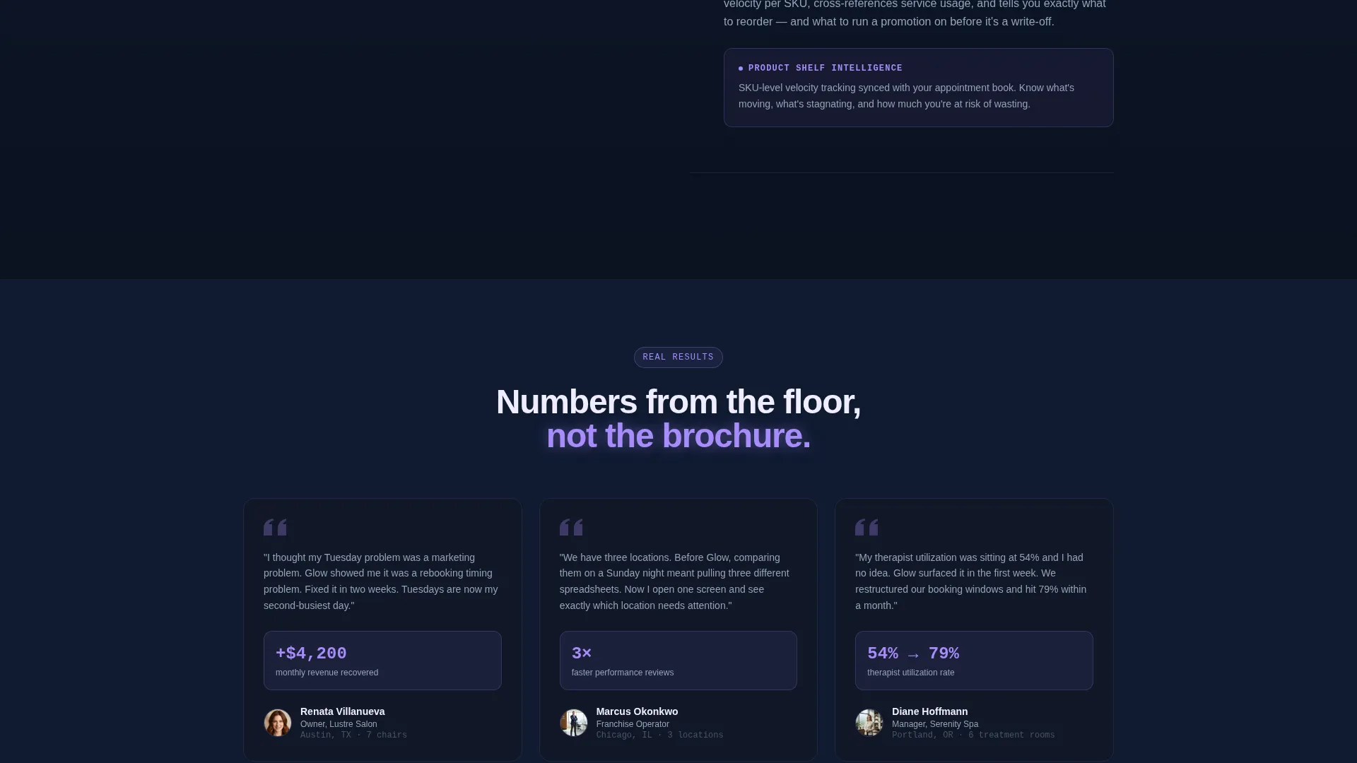 Beauty & Salon Software & SaaS Professional Website Template