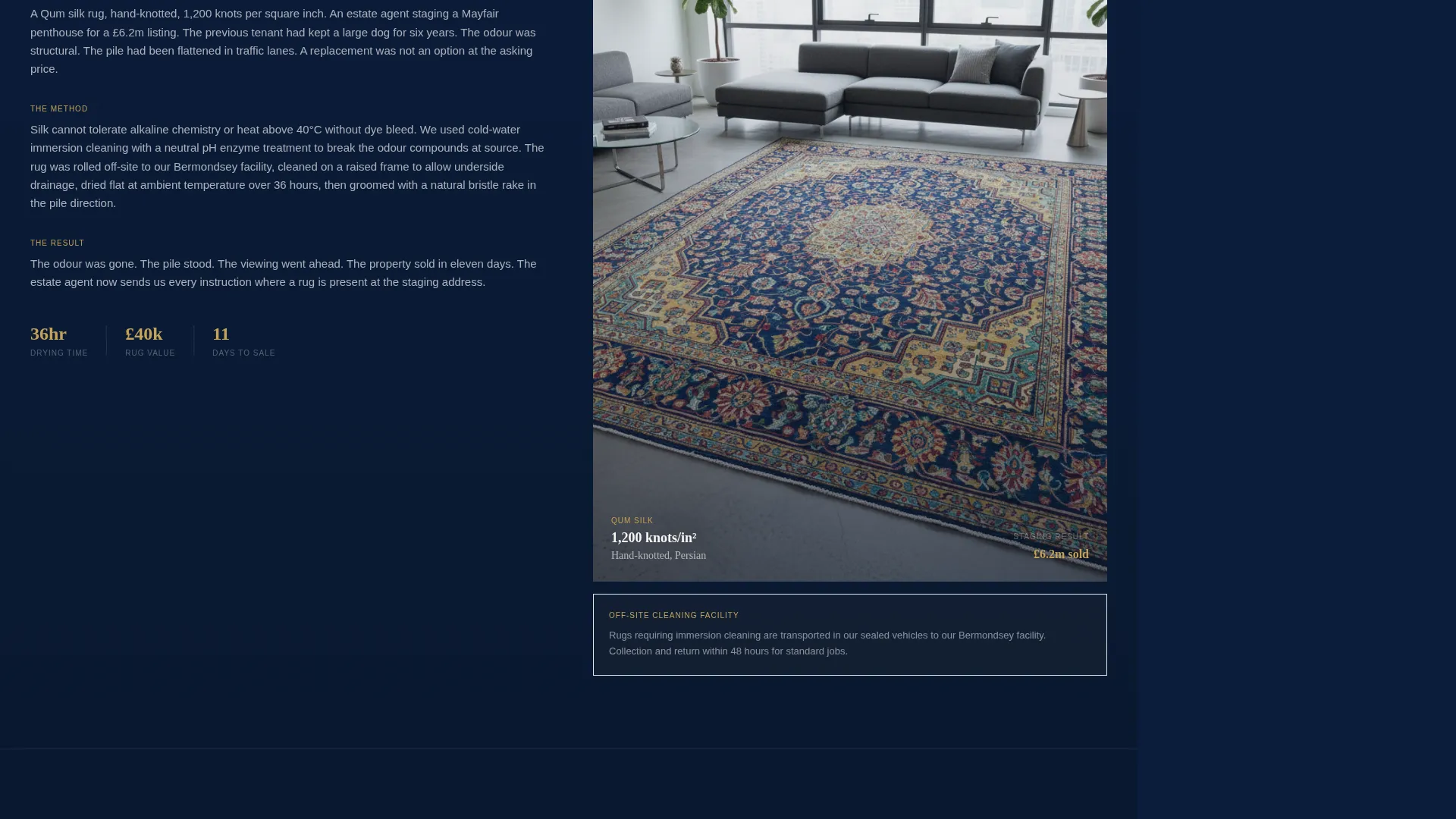 Executive Carpet Cleaning | Free Website Template | Rocket