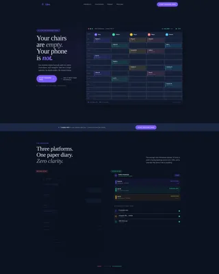 Luxe — Premium Salon Landing Page Template