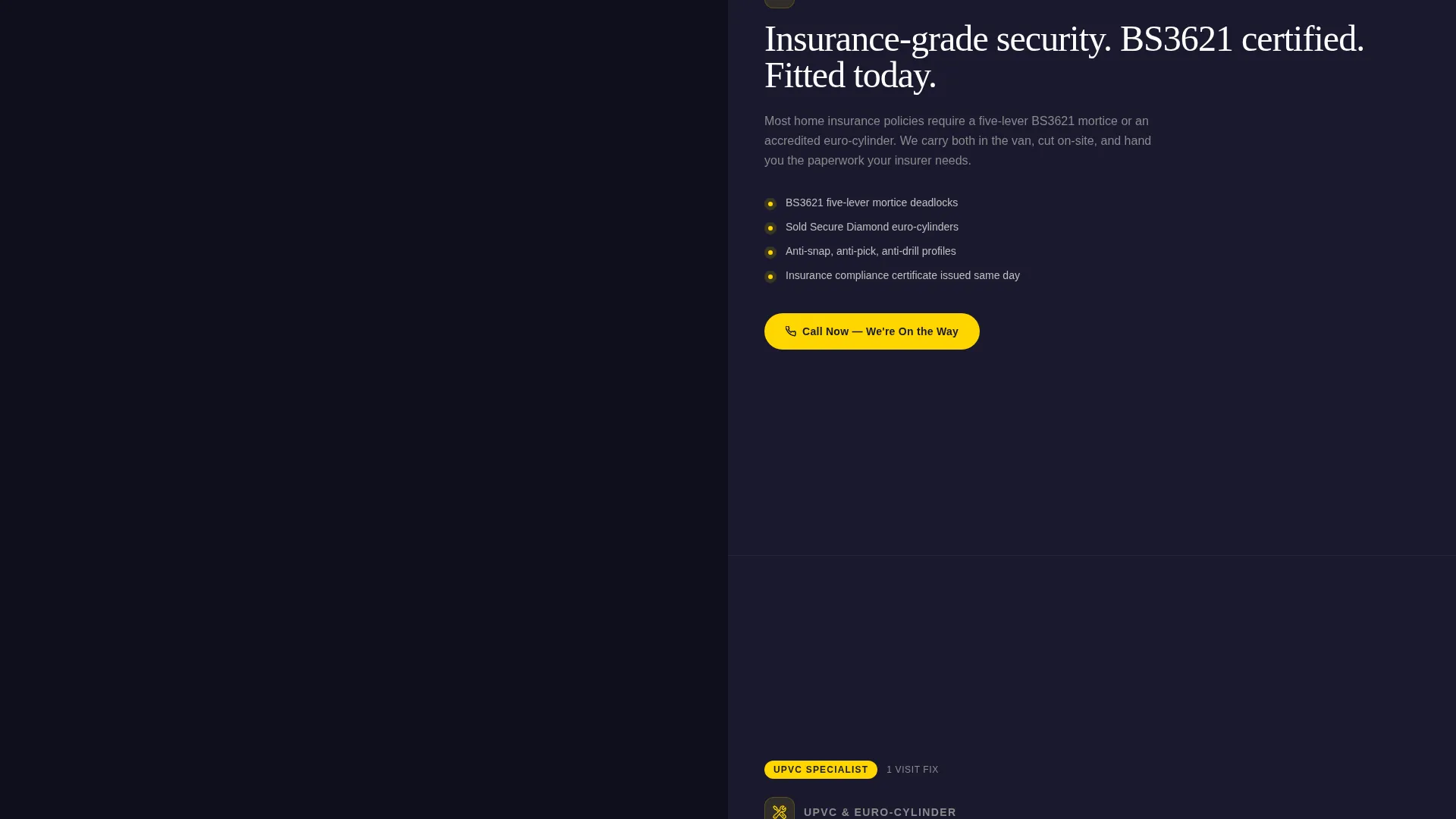 Rapid Locksmith | Free Website Template | Rocket