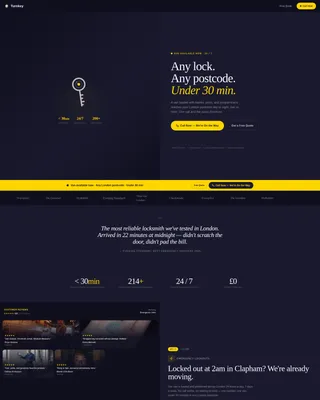 Rapid Locksmith | Free Website Template | Rocket