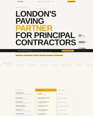 Authoritative Contractor | Free Website Template | Rocket