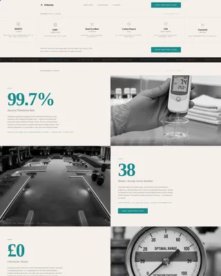 Authoritative Poolcleaning | Free Website Template | Rocket