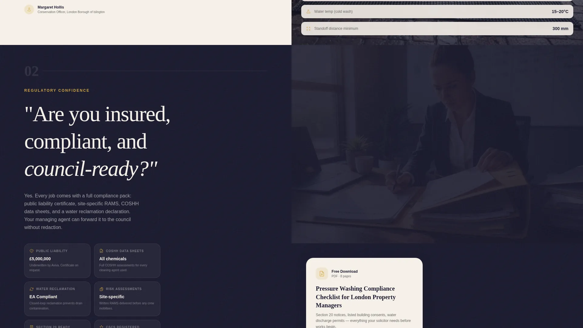 Trusted Exterior Cleaning | Free Website Template | Rocket