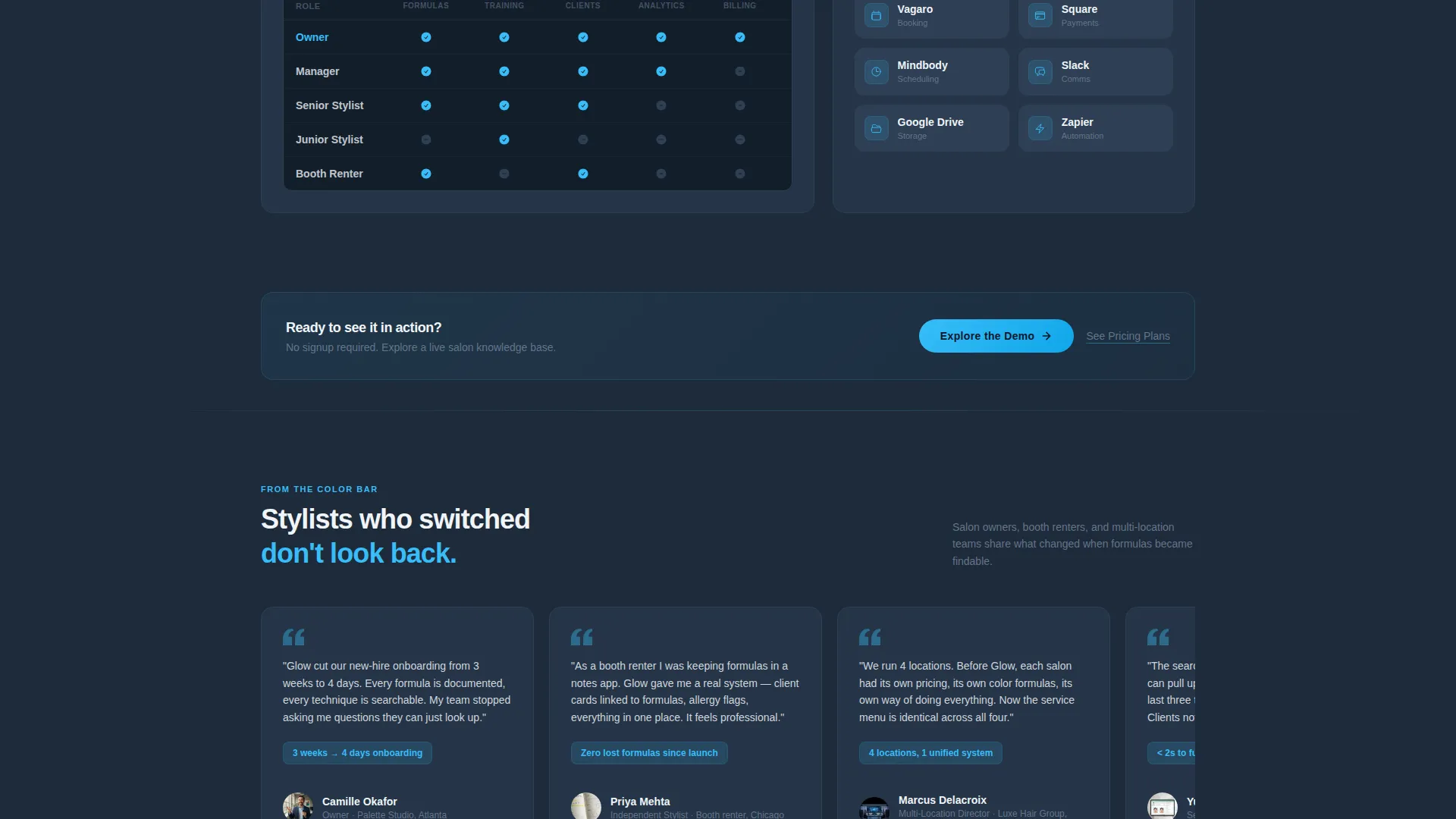 Advanced Beauty & Salon Digital Presence Professional Website Template