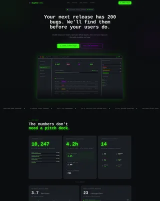 Beta Tester Community Landing Page Template