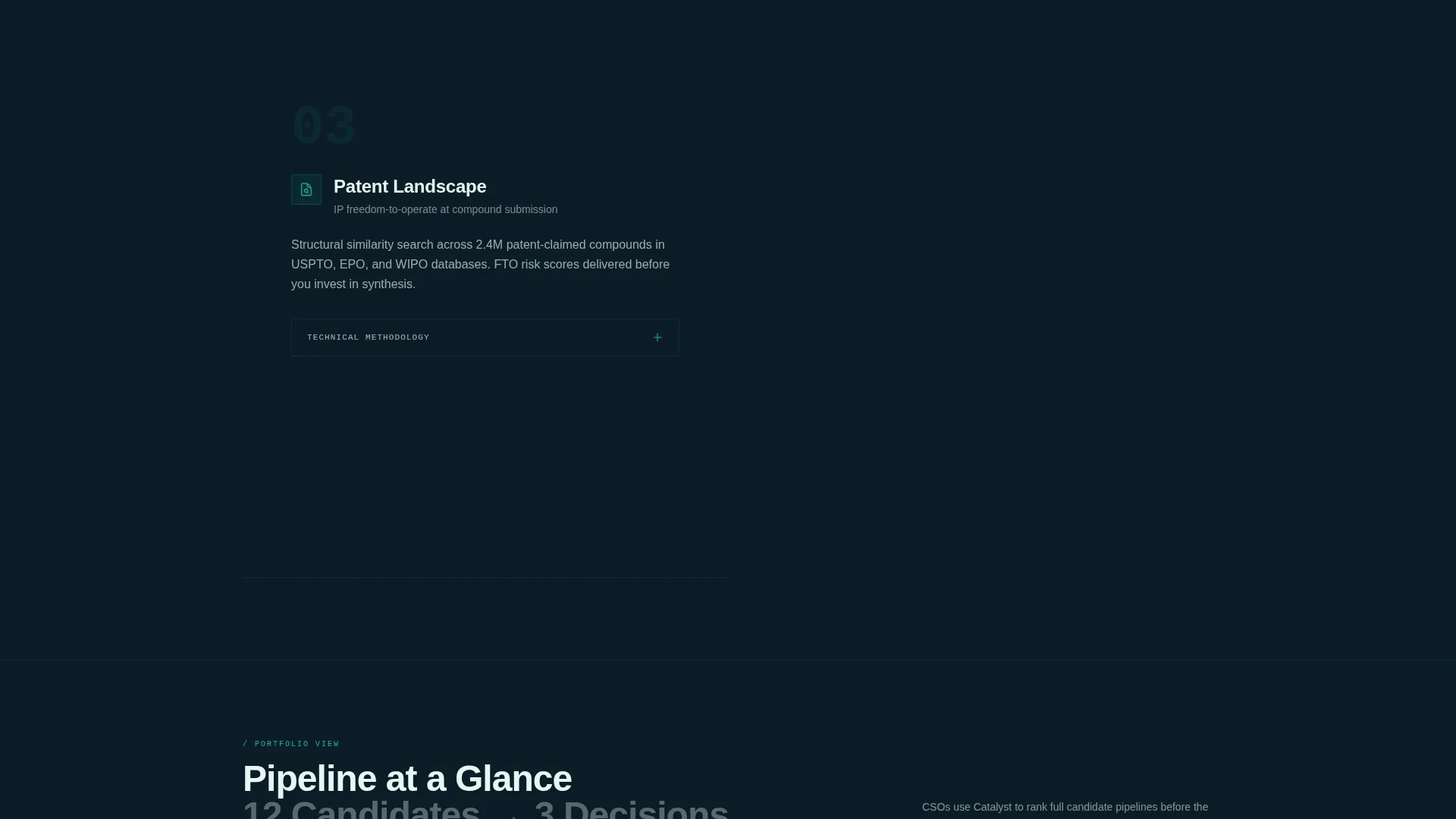Biotech Landing Page Template for Seed-Stage Platforms
