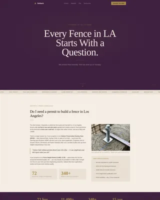 Authoritative Fencing | Free Website Template | Rocket