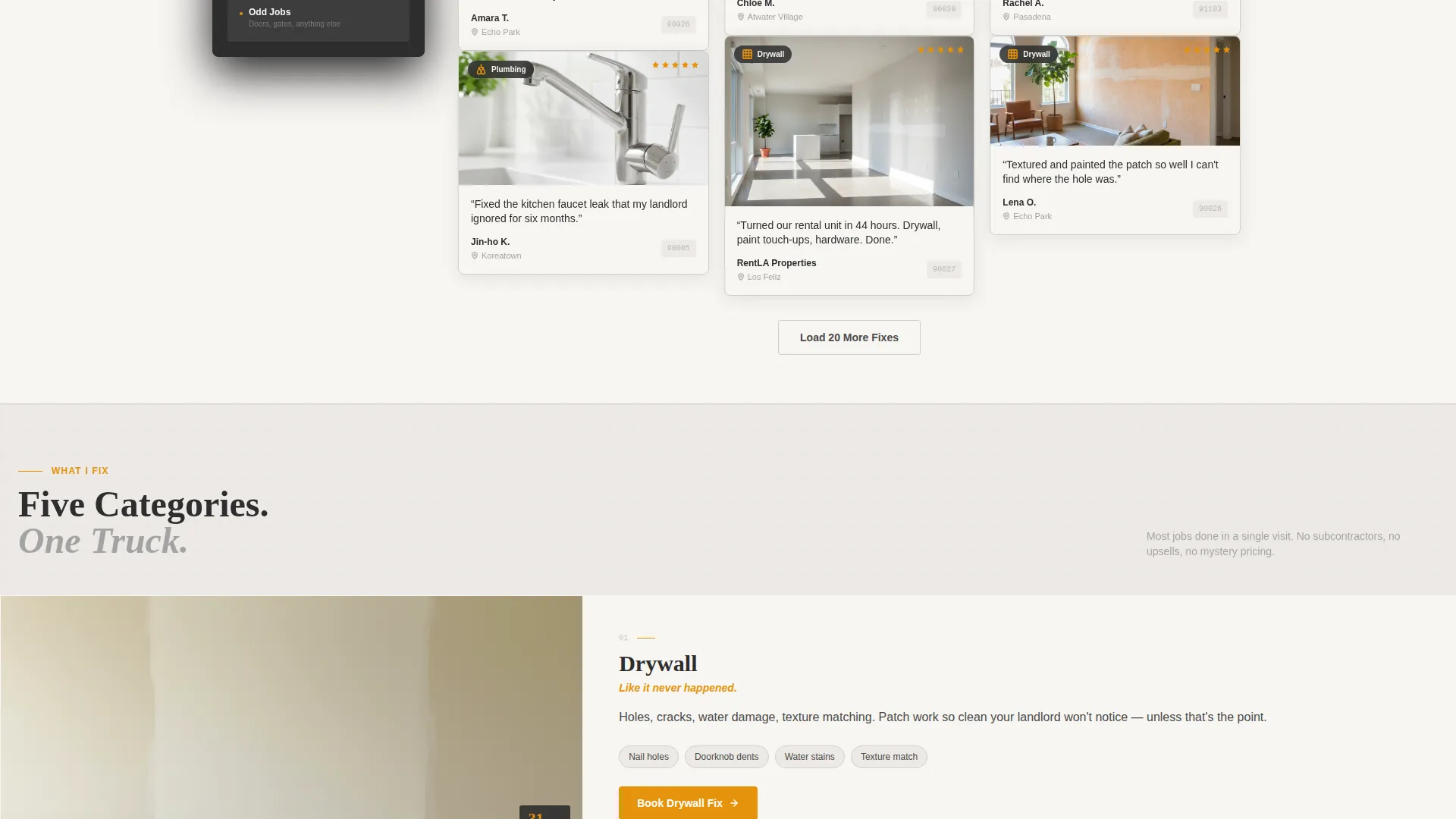 Proven Home Repair | Free Website Template | Rocket