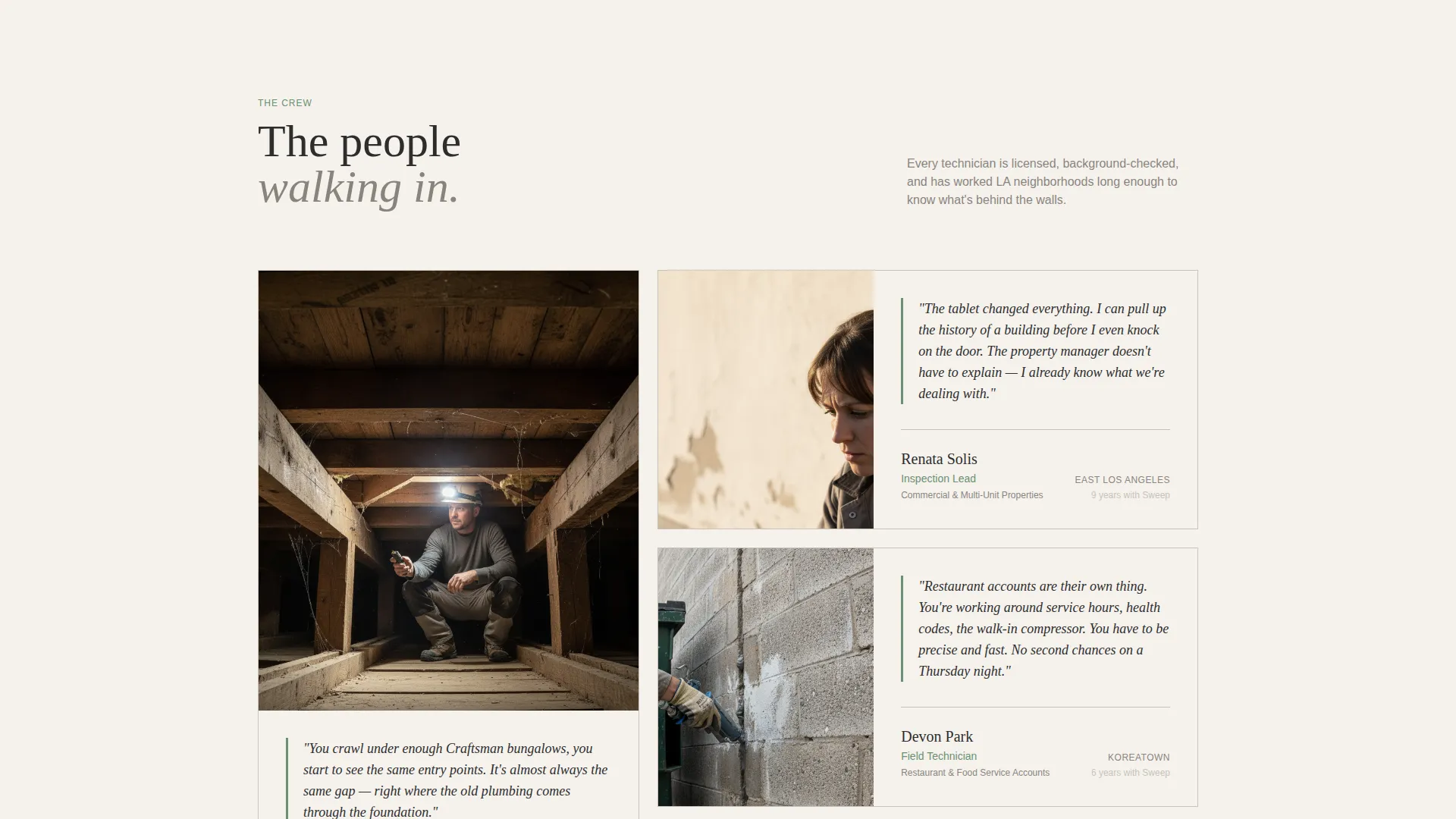 Editorial Pestcontrol | Free Website Template | Rocket