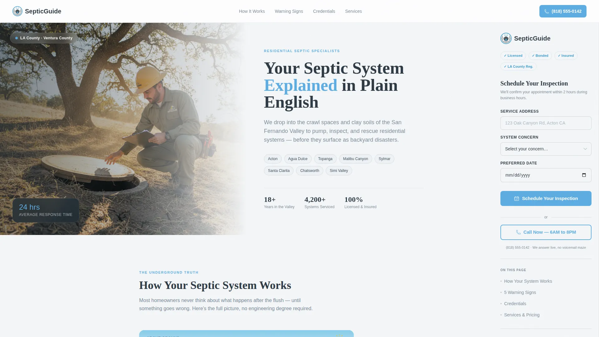 Trusted Inspection | Free Website Template | Rocket