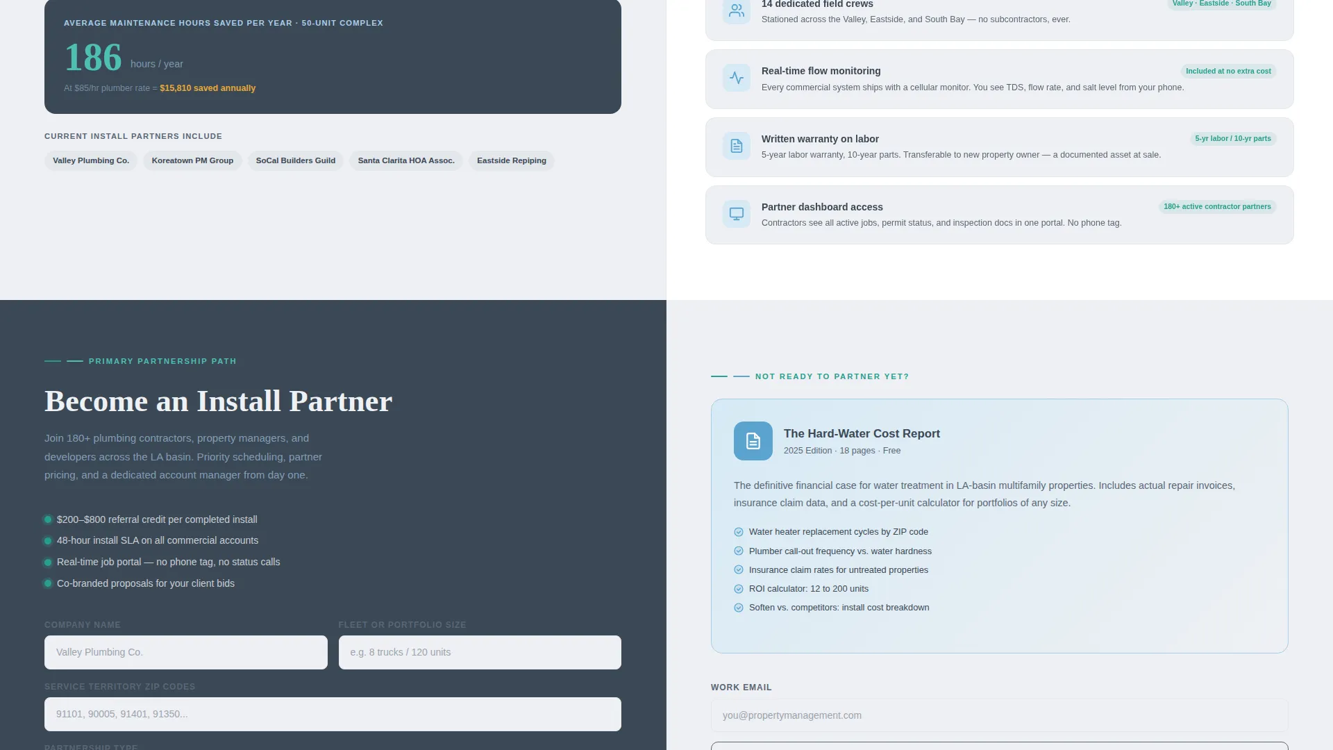Trusted Water Quality | Free Website Template | Rocket