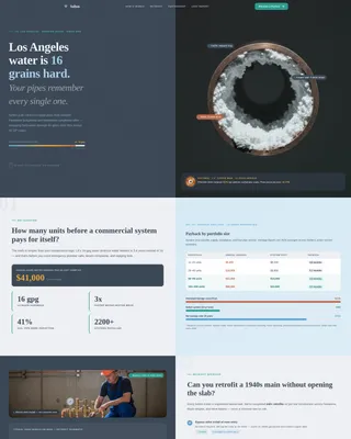 Trusted Water Quality | Free Website Template | Rocket