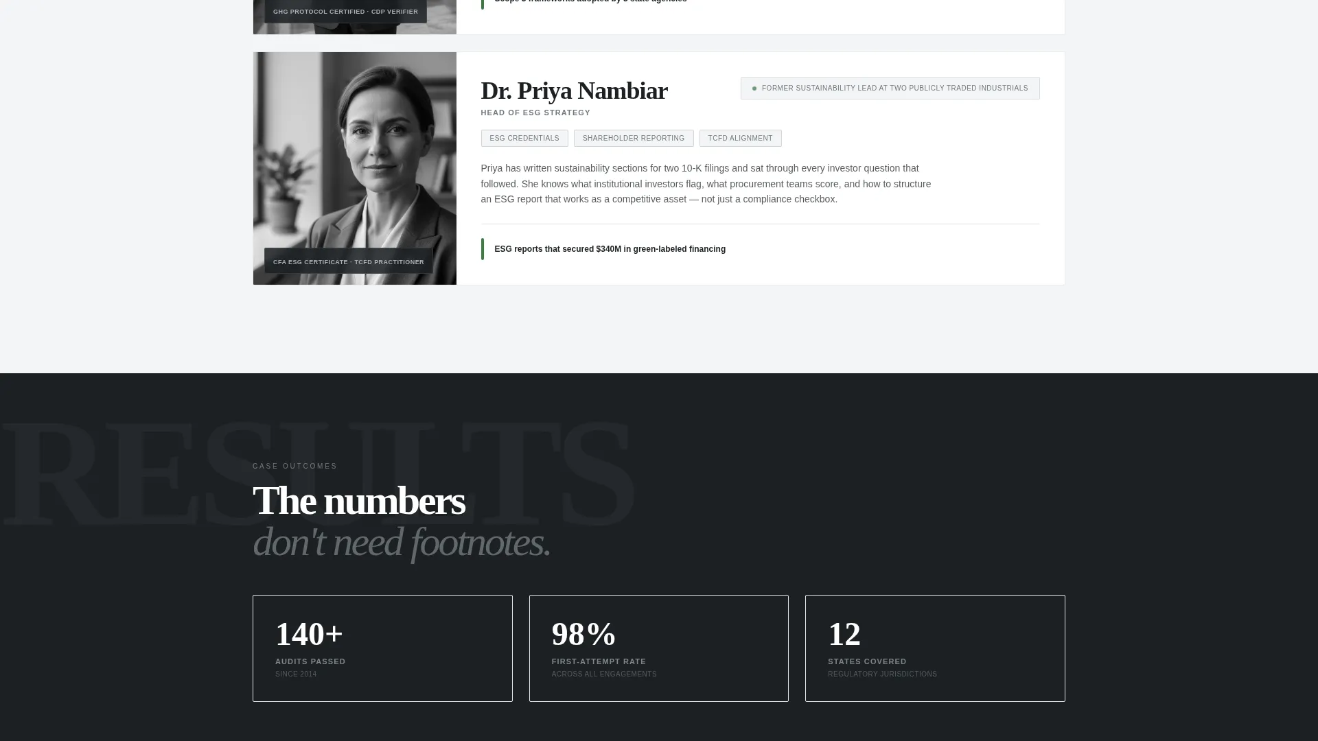 Manufacturing Consulting Booking Website Template