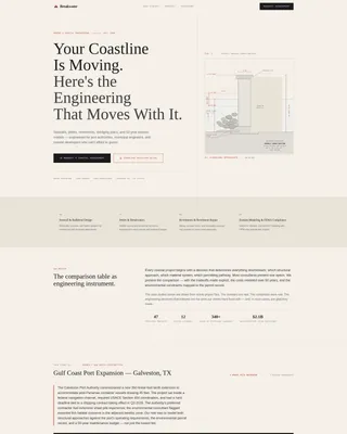 Engineering Consulting Portfolio Website Template