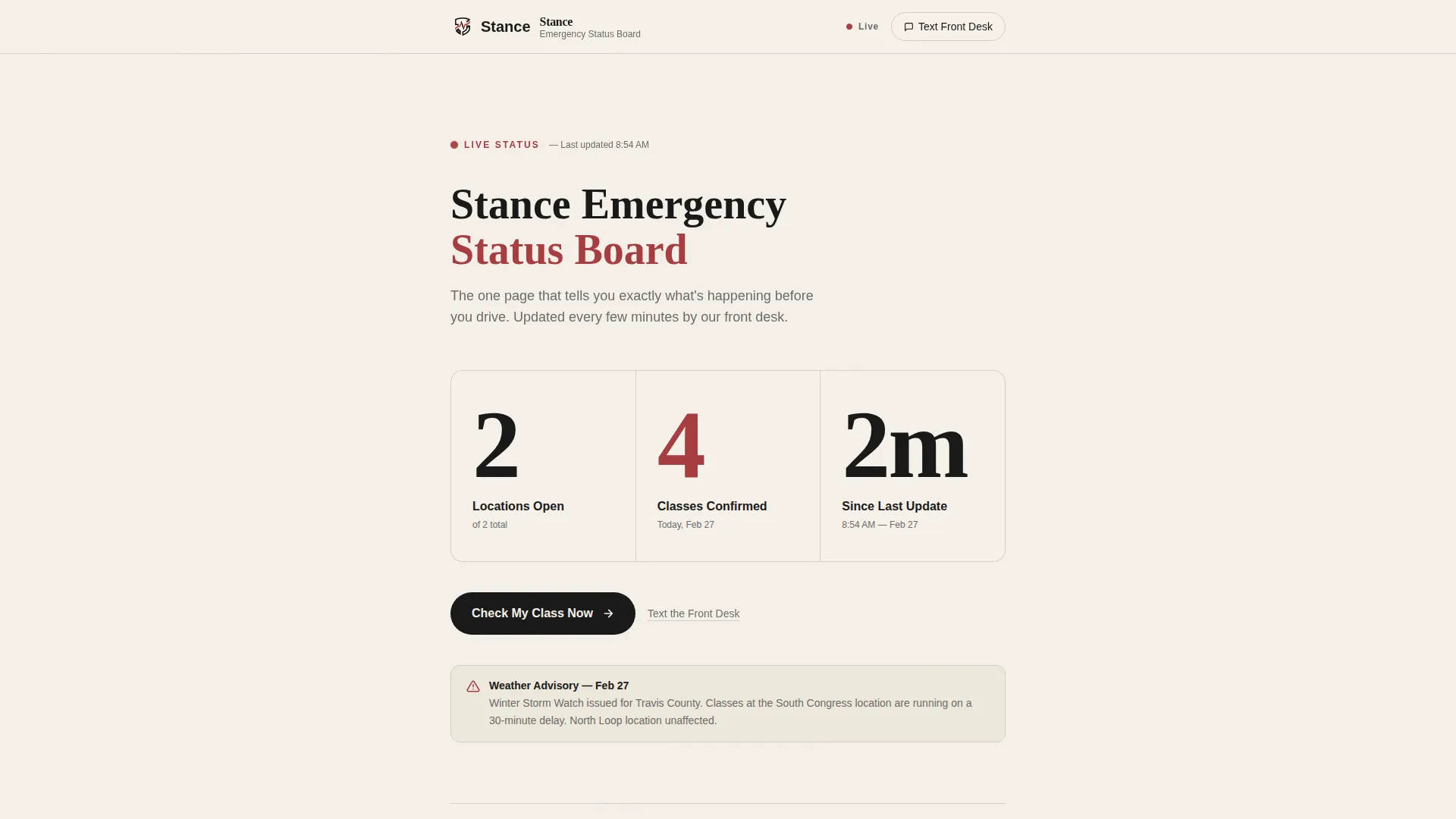Martial Arts School Marketing Specialist Booking Website Template
