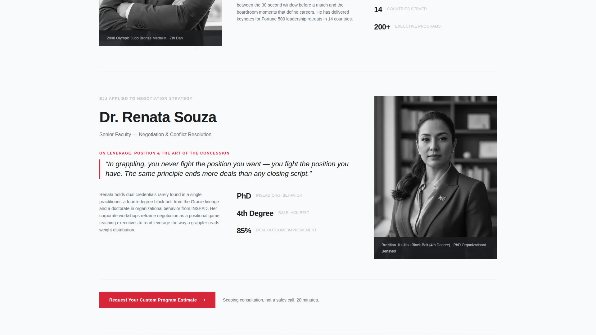 Martial Arts School Marketing Blog Website Template