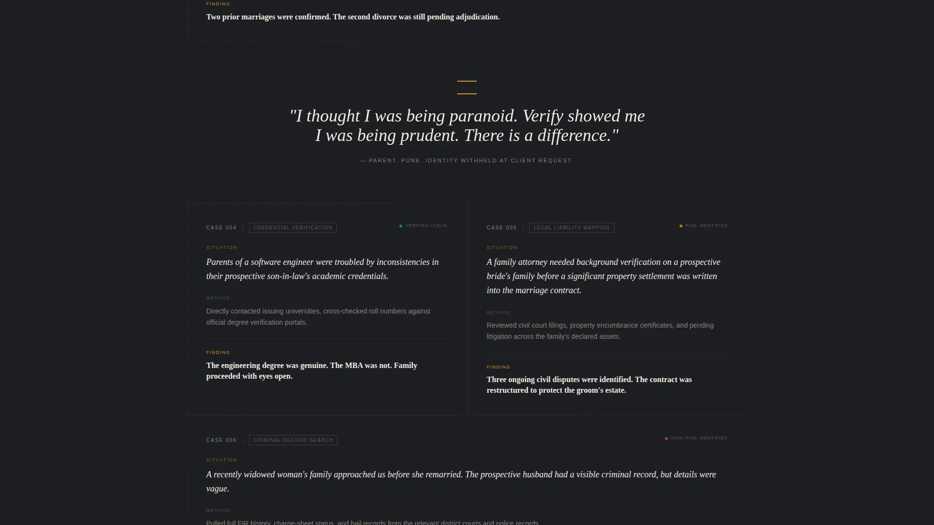Private Investigation Reviews Website Template