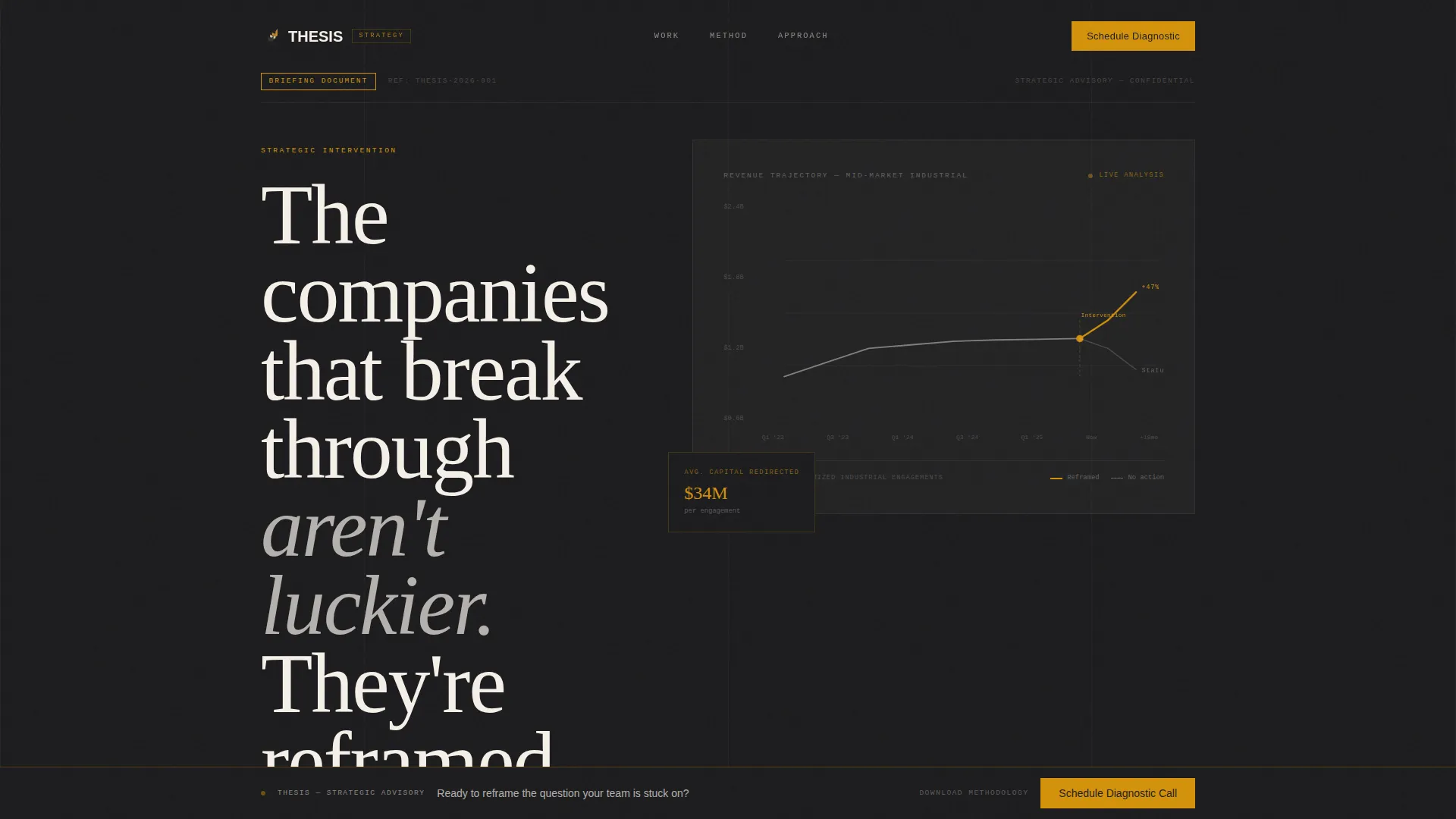 Management Consulting Booking Website Template
