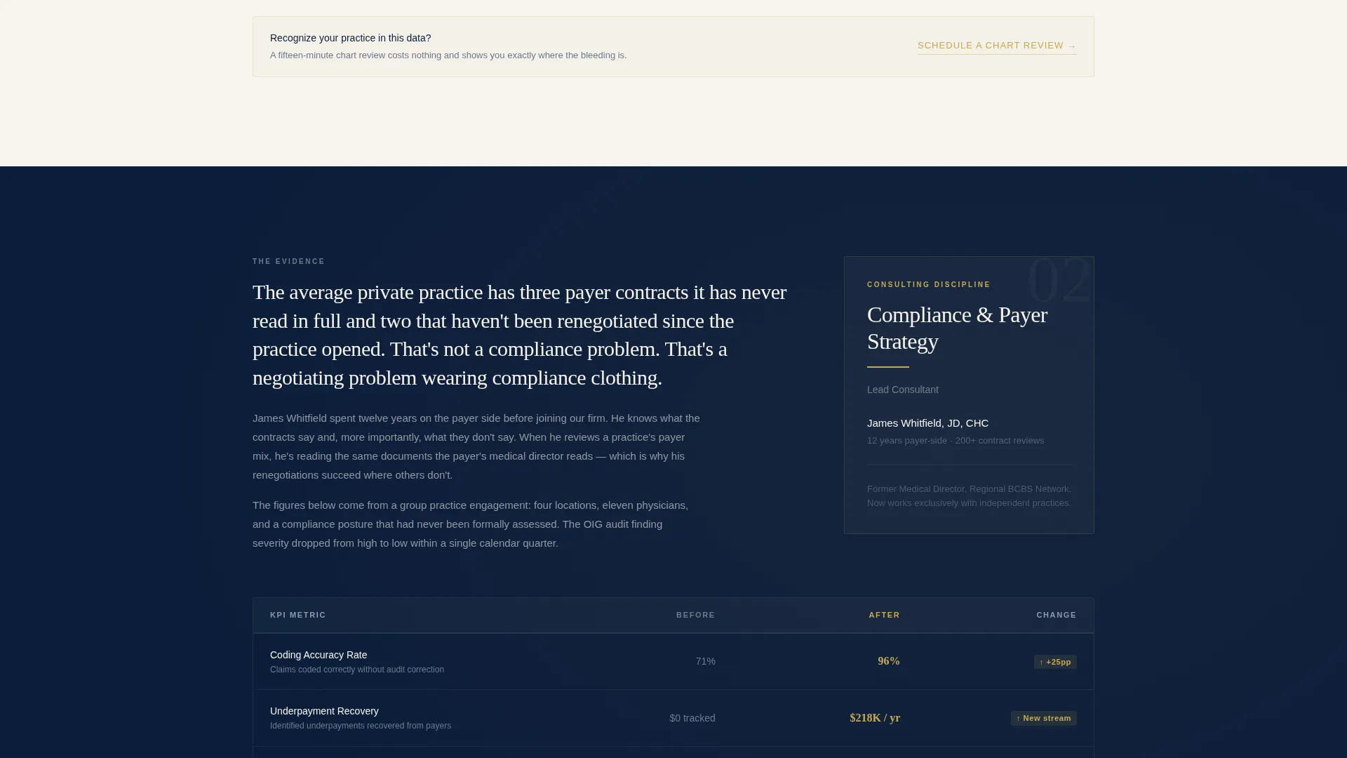 Healthcare Consulting Booking Website Template