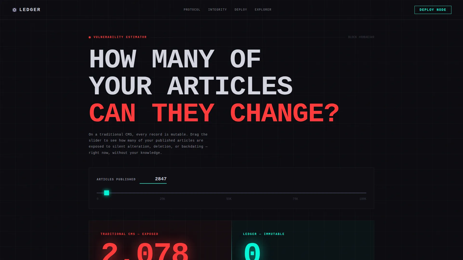 Secure Crypto Landing Page Template