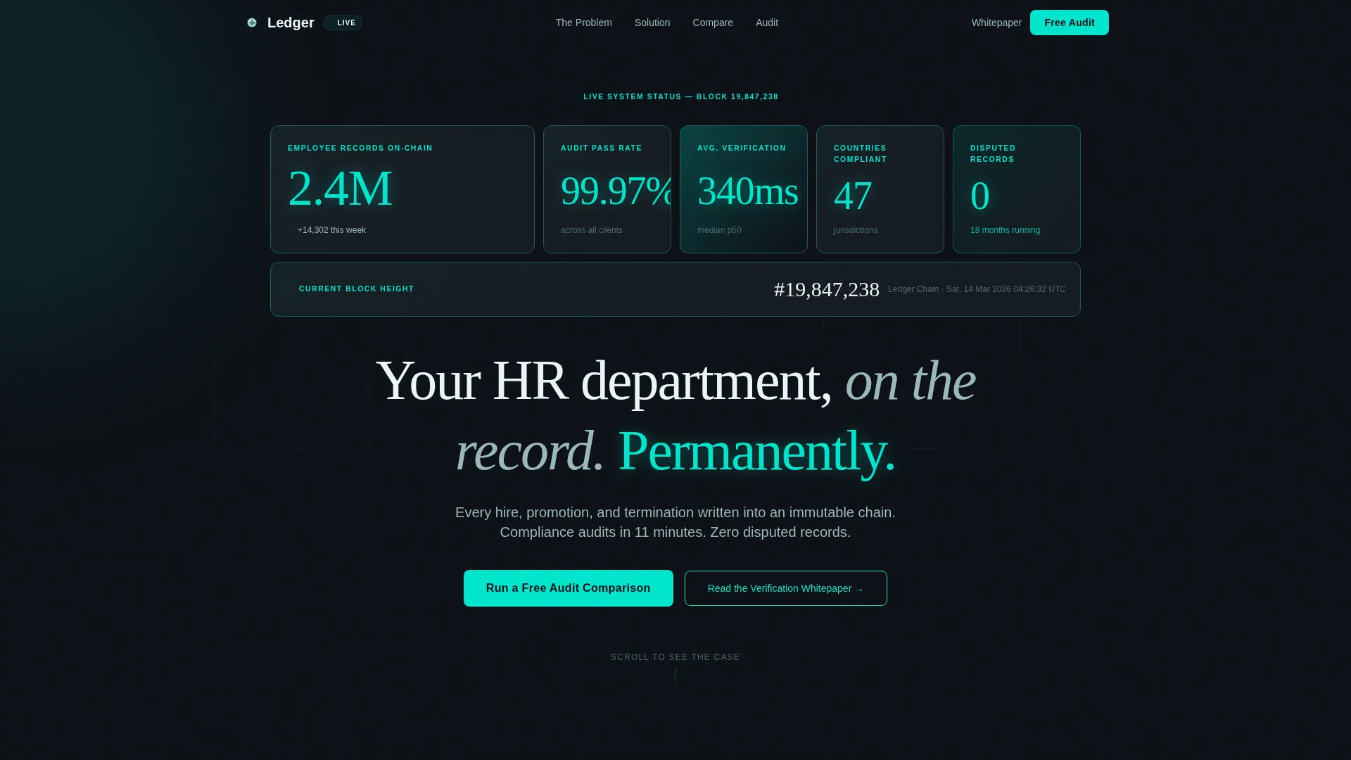 Blockchain-Based Enterprise Software Directory Website Template