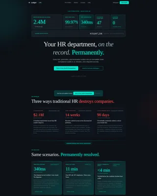 Blockchain-Based Enterprise Software Directory Website Template