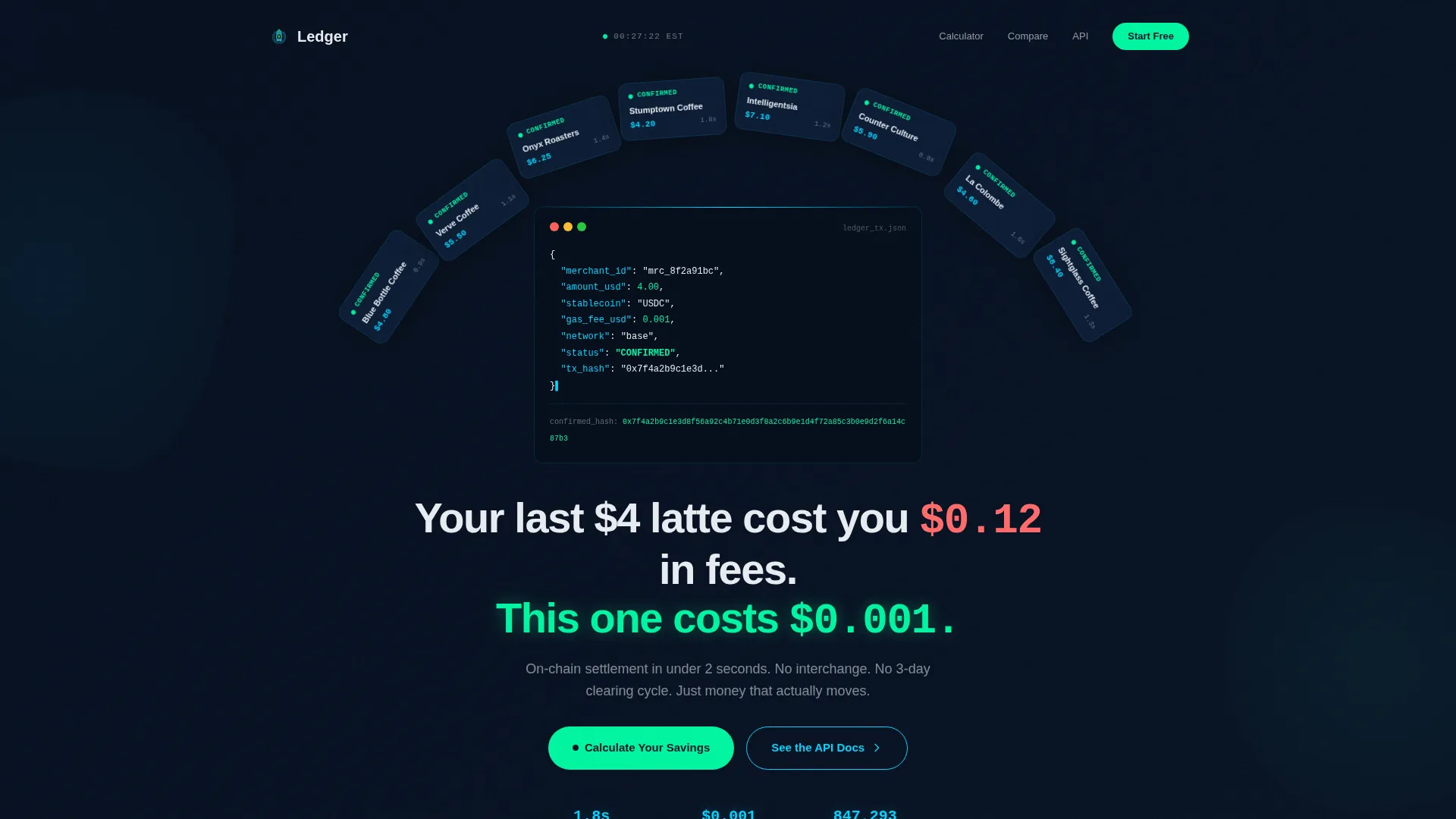 Blockchain-Based Enterprise Software Specialist Cost Calculator Website Template