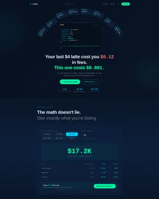 Blockchain-Based Enterprise Software Specialist Cost Calculator Website Template