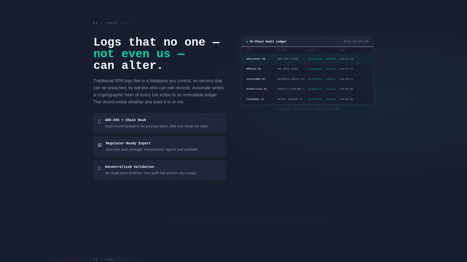 Blockchain-Based Enterprise Software Professional Website Template