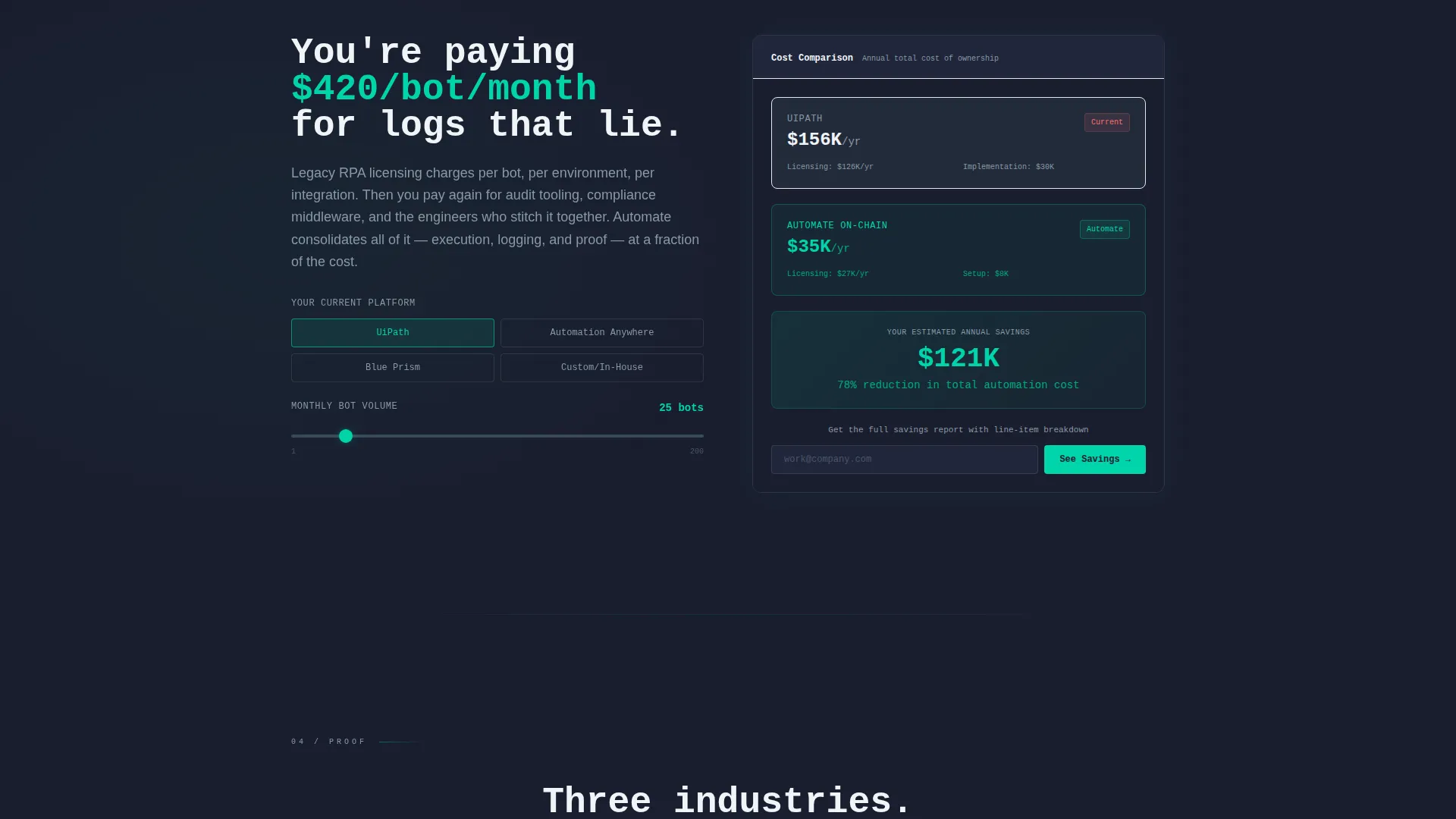 Blockchain-Based Enterprise Software Professional Website Template