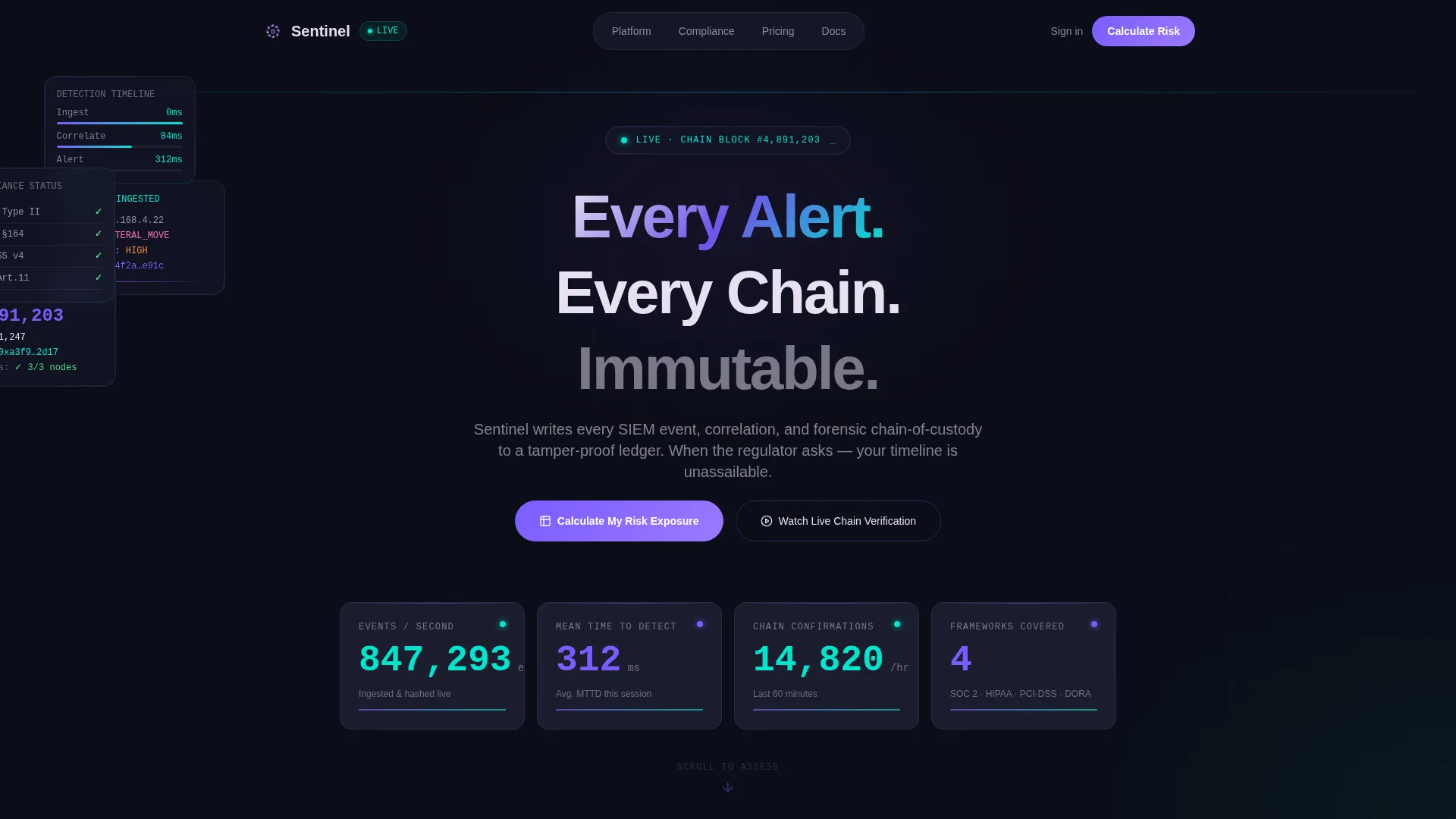 Blockchain-Based Enterprise Software Specialist Pricing Website Template