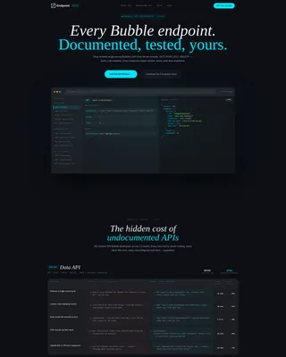 Comprehensive API Reference | Free Website Template | Rocket